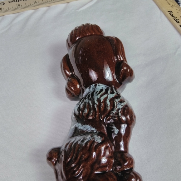 VINTAGE DOGGIE GLASS ART DECOR COLLECTIBLE - Picture 9 of 13